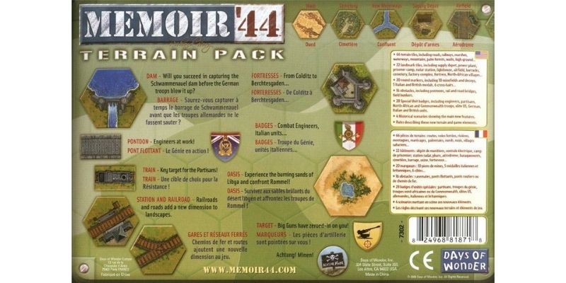 Memoir'44 Terrain Pack