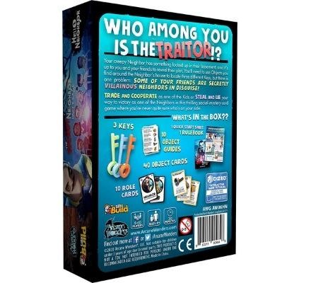 Hello Neighbor Secret Neighbor Party Game