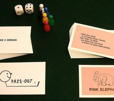 Pass Out Board Game