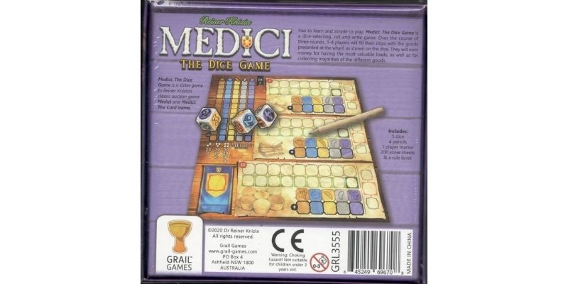 Medici The Dice Game